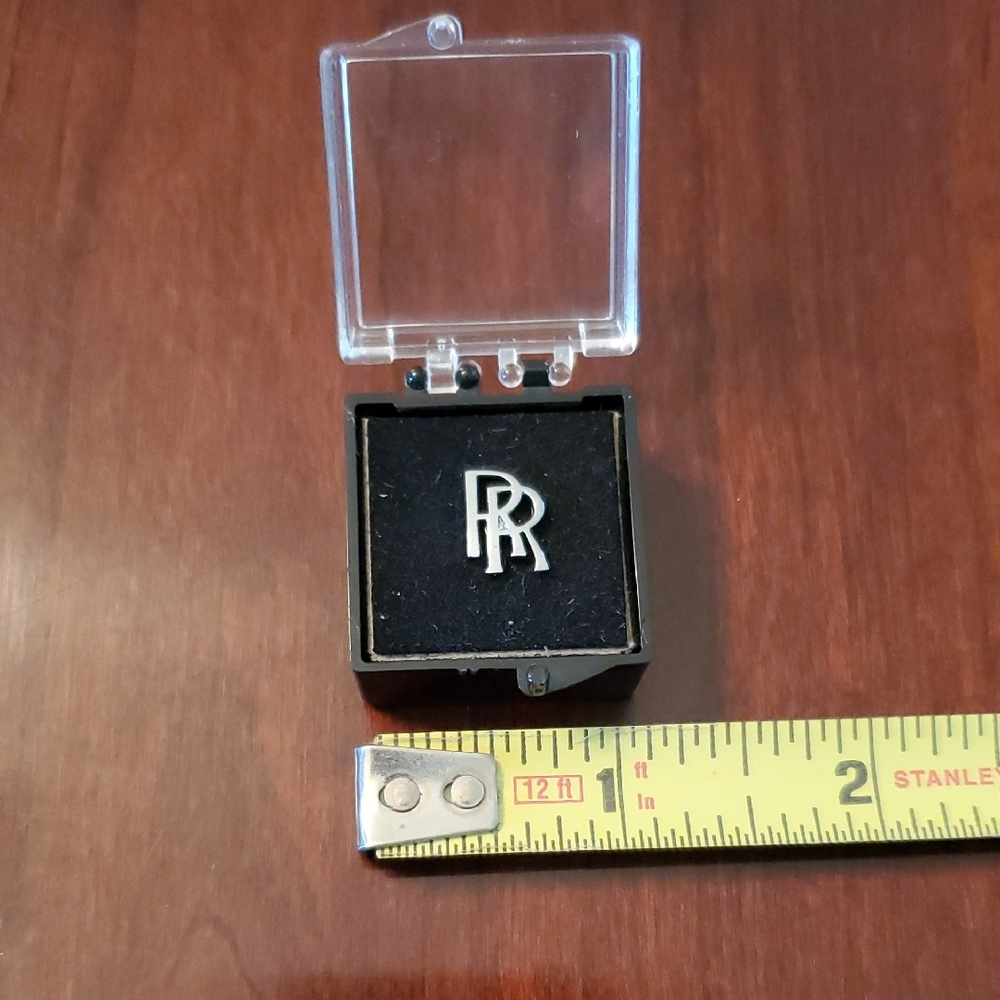 Silver Rolls-Royce Logo Pin/Tie Tack